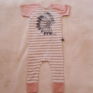 Rags Striped One-piece